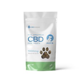 CBD Dog Treats - Full Spectrum CBD for Calm (Bacon) (Dosages: 1000mg)